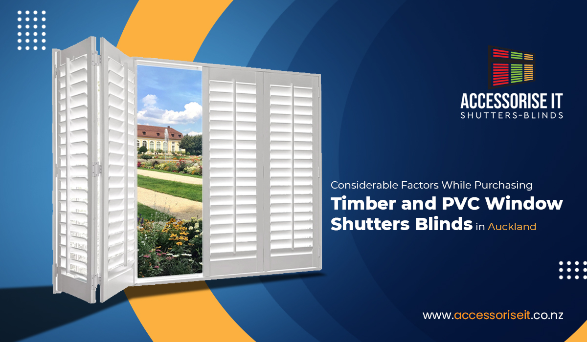 Timber and PVC Window Shutters Blinds Auckland
